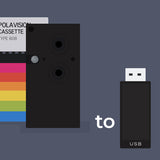 Transfer Polavision Film to Digital USB Stick