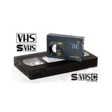 Transfer VHS / VHS-S / VHS-C Tape to DVD