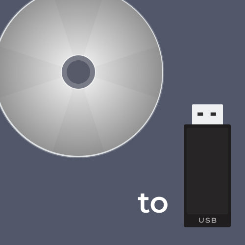 Transfer DVD to Digital USB Stick