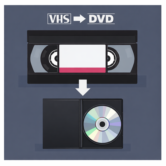 Transfer VHS / VHS-S / VHS-C Tape to DVD – Your Video 2 DVD
