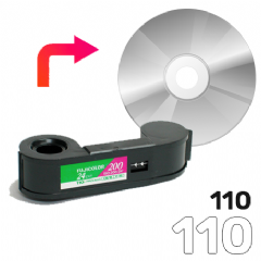 110 Film Negatives / Photos to DVD